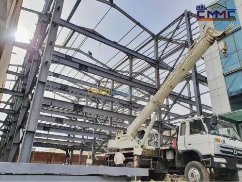 Hangar en charpente métallique clé en main هنقرات و هياكل معدنية