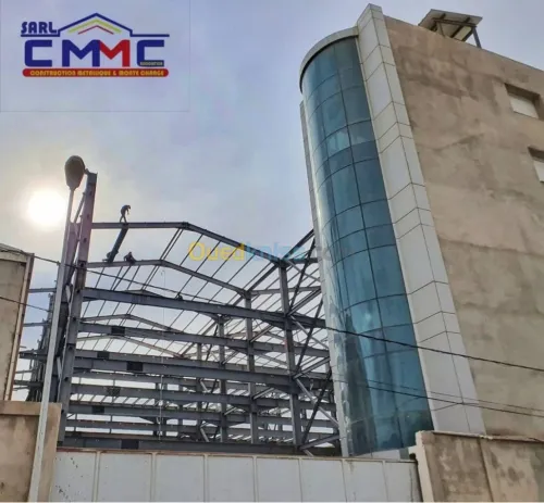 Hangar en charpente métallique clé en main هنقرات و هياكل معدنية