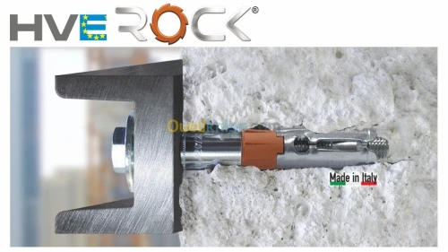 Cheville d’ancrage en acier zingué