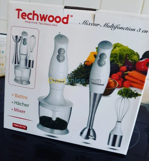 PROMO BRAS MIXER 3EN1 TECHWOOD FRANCE