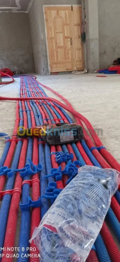 Travaux de plomberie  et chauffage