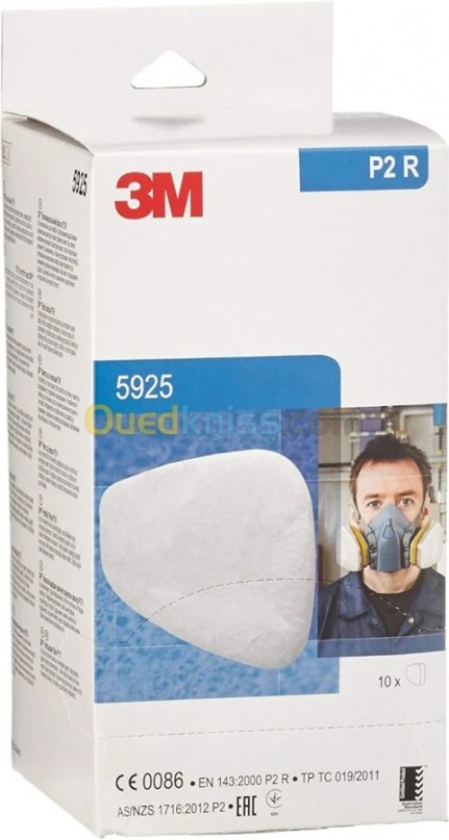 3M 5925 P2 dustfilter, pair, 3M