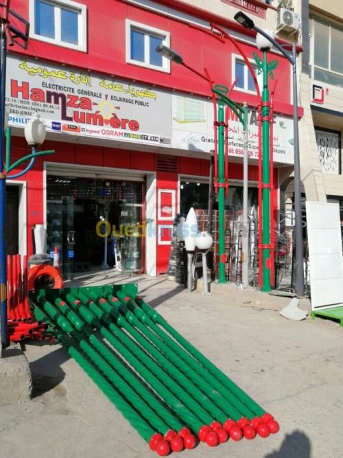 ECLAIRAGE PUBLIC & mobilier urbain 