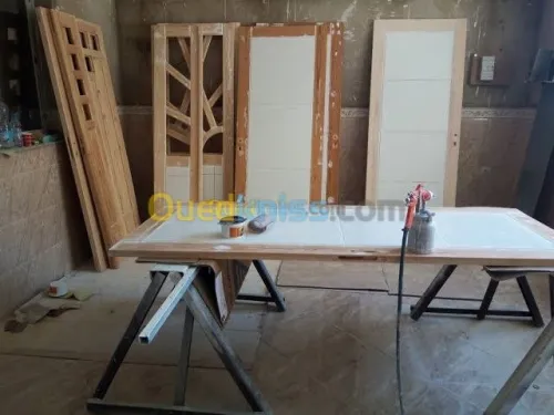 Vernisseur et peinture