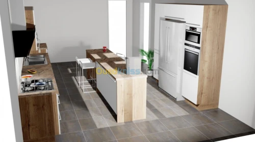 Cuisine, équipée sur mesure standard