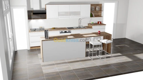 Cuisine, équipée sur mesure standard