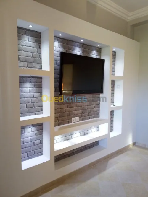 Décoration Placoplatre et pvc 