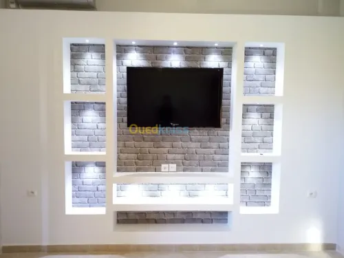 Décoration Placoplatre et pvc 