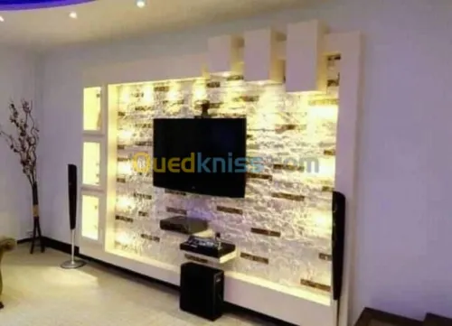 Décoration Placoplatre et pvc 