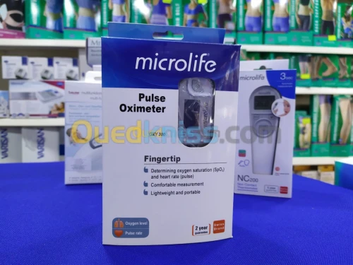 Oxymètre de pouls Fingertrip Microlife