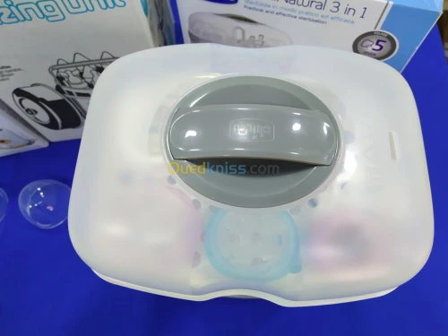 STERILISATEUR BIBERON CHICCO 3 en 1