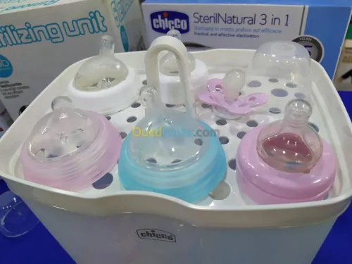 STERILISATEUR BIBERON CHICCO 3 en 1