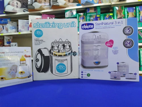 STERILISATEUR BIBERON CHICCO 3 en 1