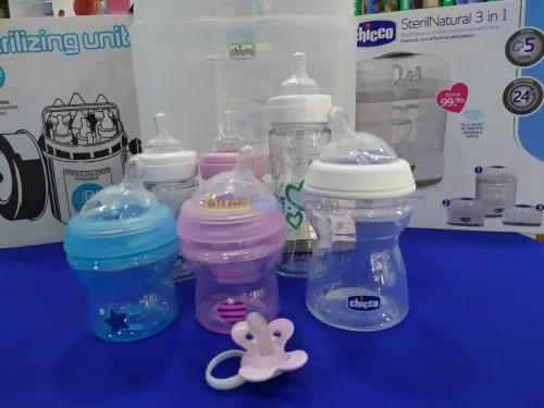 STERILISATEUR BIBERON CHICCO 3 en 1
