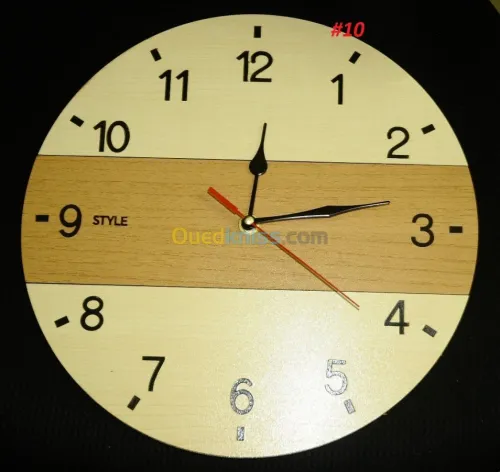 Des horloges personnalisées