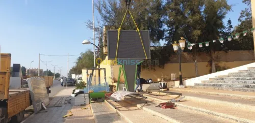 panneaux affichage LED شاشات العرض 