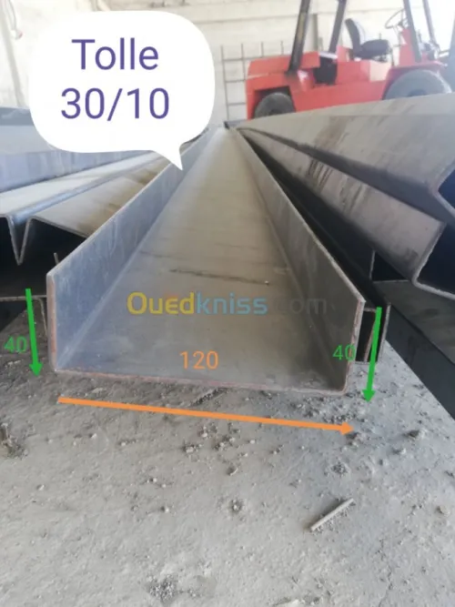 *Coulisses *poutrelles*profilage *... 