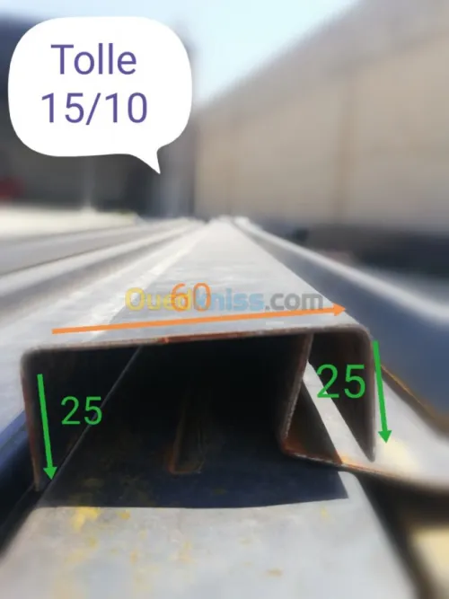 *Coulisses *poutrelles*profilage *... 