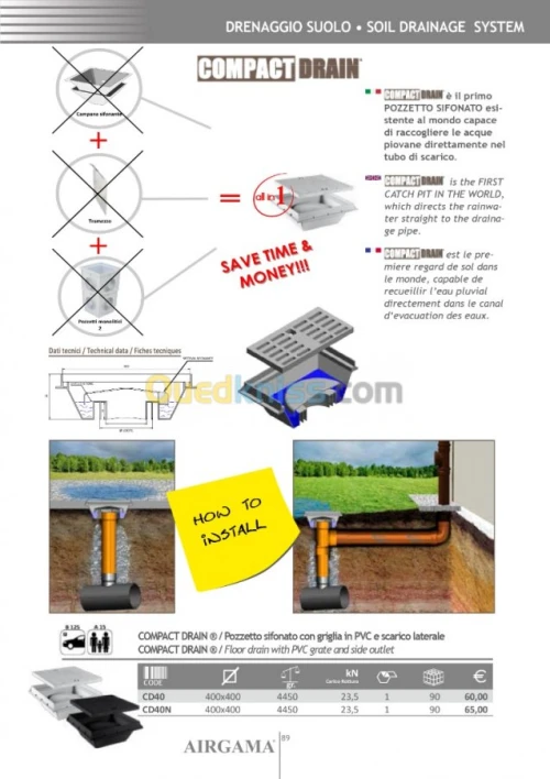 Regard en plastique Airgamma 