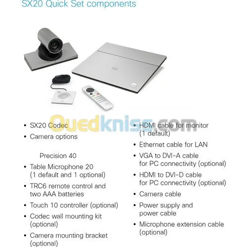 Cisco TelePresence SX20