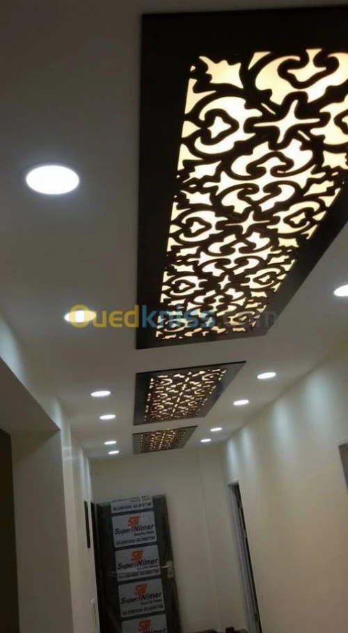 Decoupe moucharabieh  Forex aluco mdf 