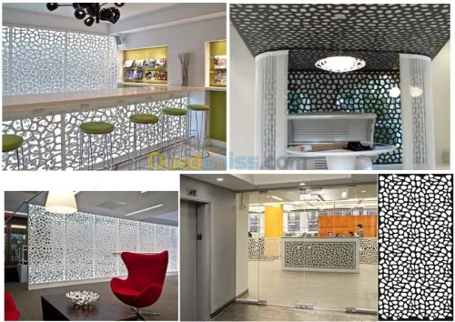 Decoupe moucharabieh  Forex aluco mdf 