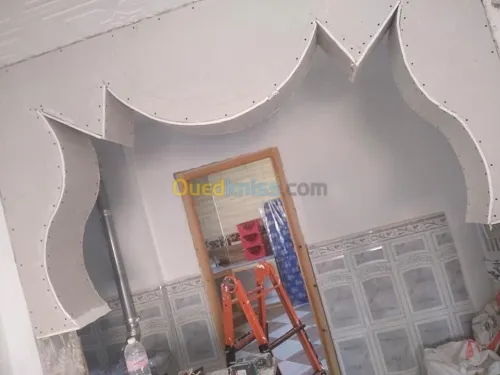 Placo platre simple et décoration 