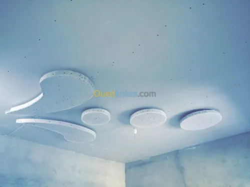 Placo platre simple et décoration 