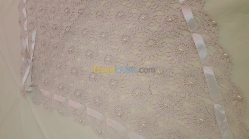 Drap de mariés avec applique