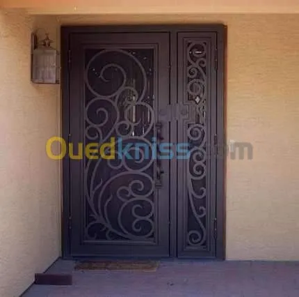 Rideau mètallique électrique ou manuel