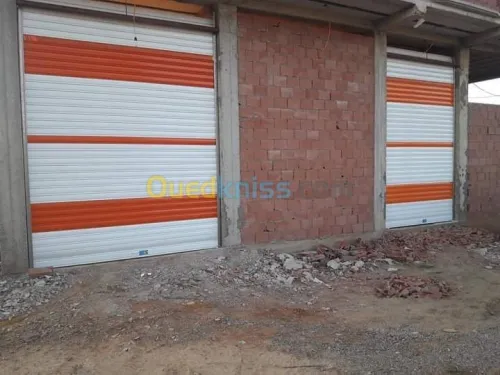 Rideau mètallique électrique ou manuel