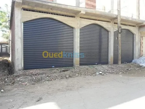 Rideau mètallique électrique ou manuel