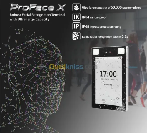 ProFace X-TD  faciale et température