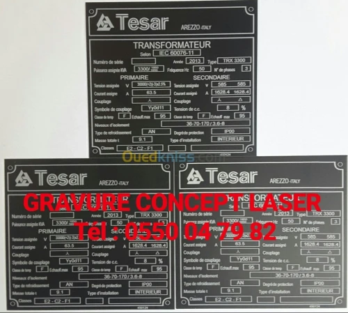 Gravure plaques tampon cachet 