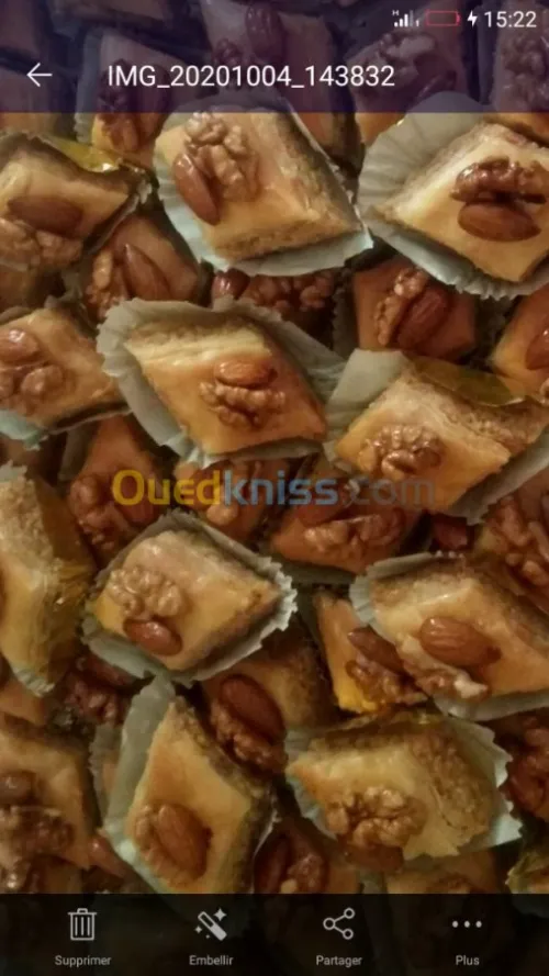 Gâteaux traditionnel et orientale 