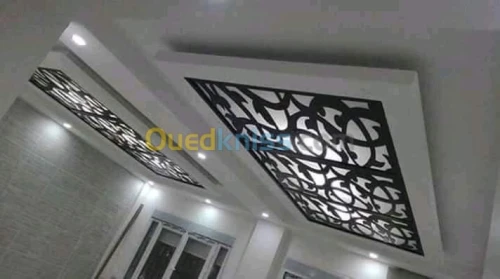 Décoration de plafond et faux plafond
