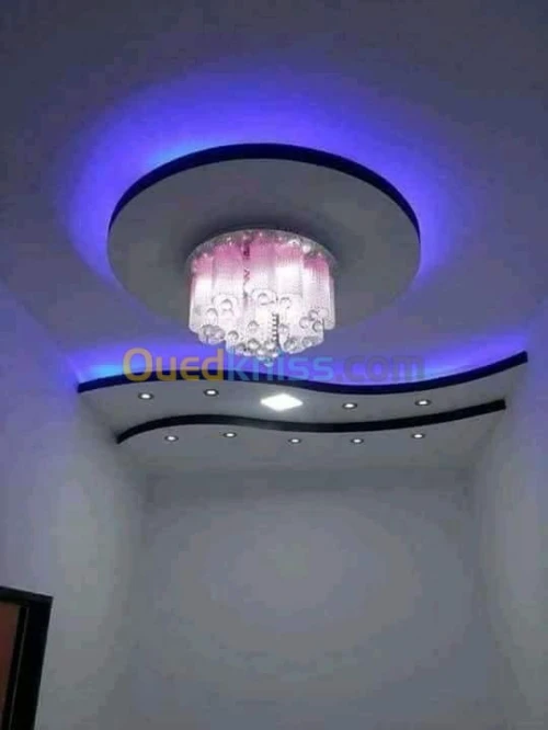 Décoration de plafond et faux plafond