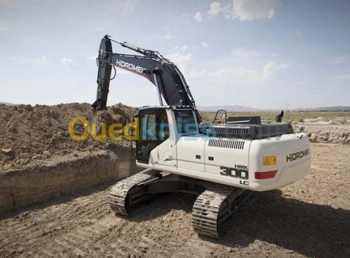 location des pelles 37 et 32 et 22 Tonne avec gaudi et brise roche