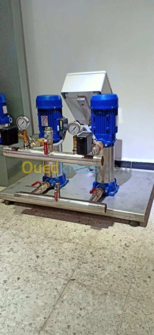 Station de pompage eau potable 