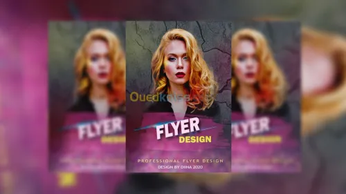 Je vais créer des flyers,des brochures