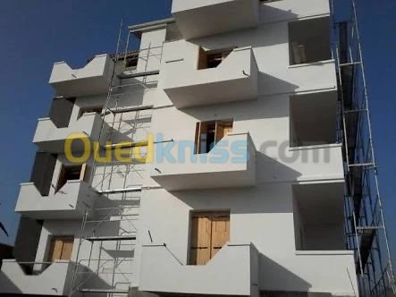 Revêtement des façades monocouche 