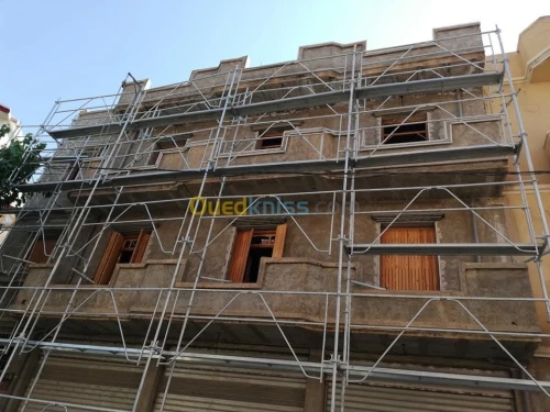 Revêtement des façades monocouche 