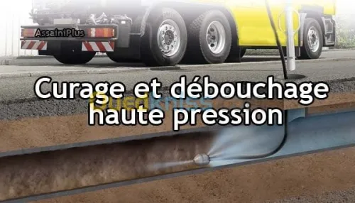débouchage des conduites curage et net