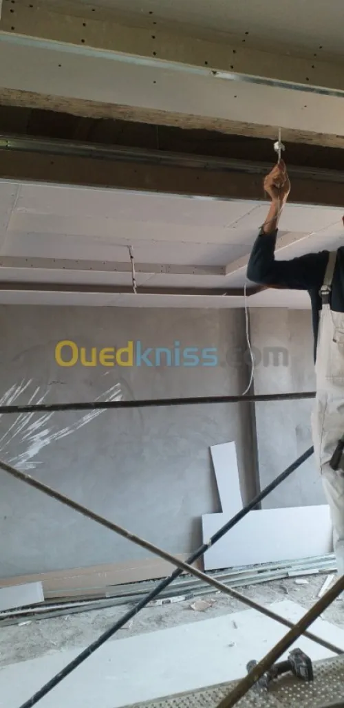 Travaux Placo ba a13 et pvc 