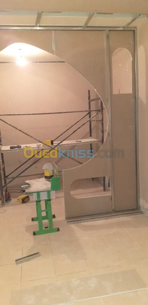 Travaux Placo ba a13 et pvc 