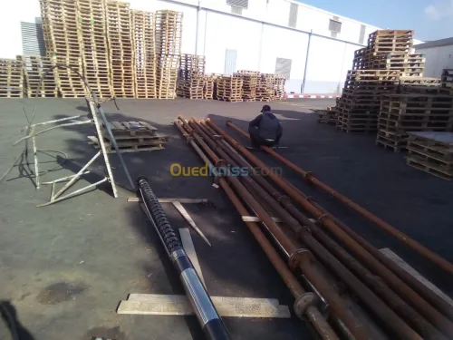 Installation des pompes immergee 