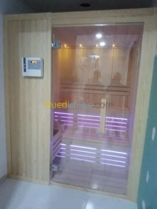 Saouna sur mesure fourniture poussée