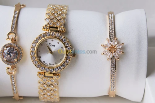 Super montre coffrets femmes DIOR Gold