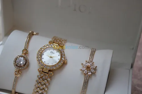 Super montre coffrets femmes DIOR Gold