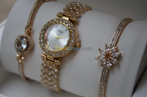 Super montre coffrets femmes DIOR Gold